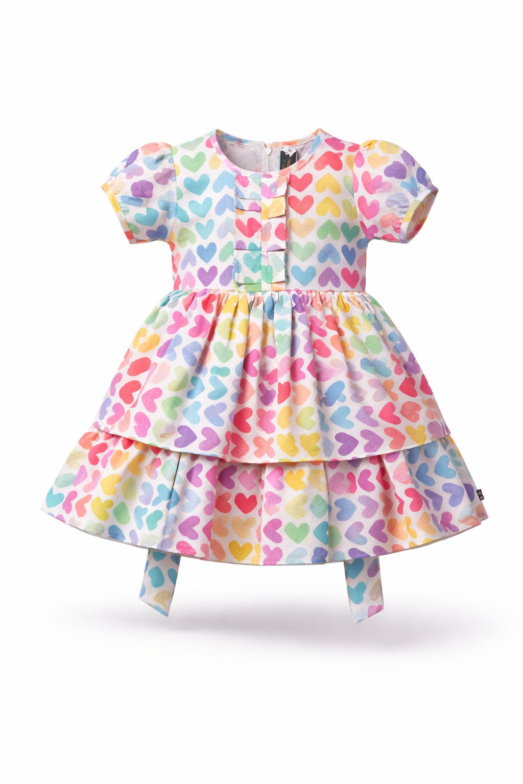 Layered Cotton Party Frock