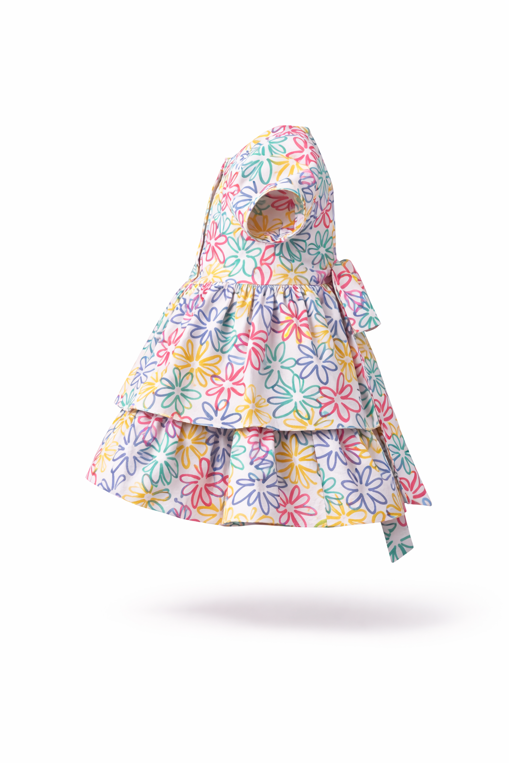 Layered Cotton Party Frock