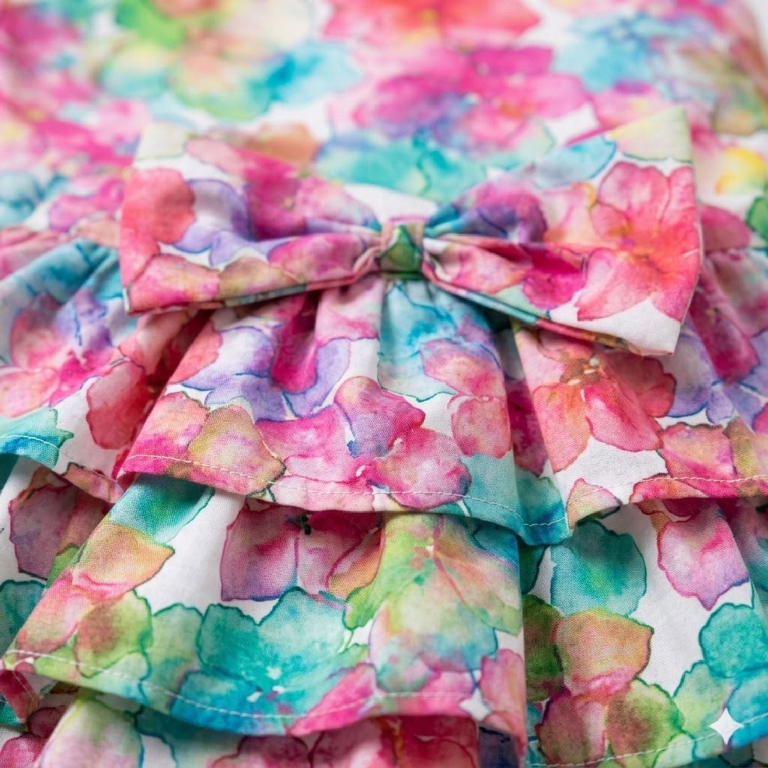 Floral Layered Party Frock