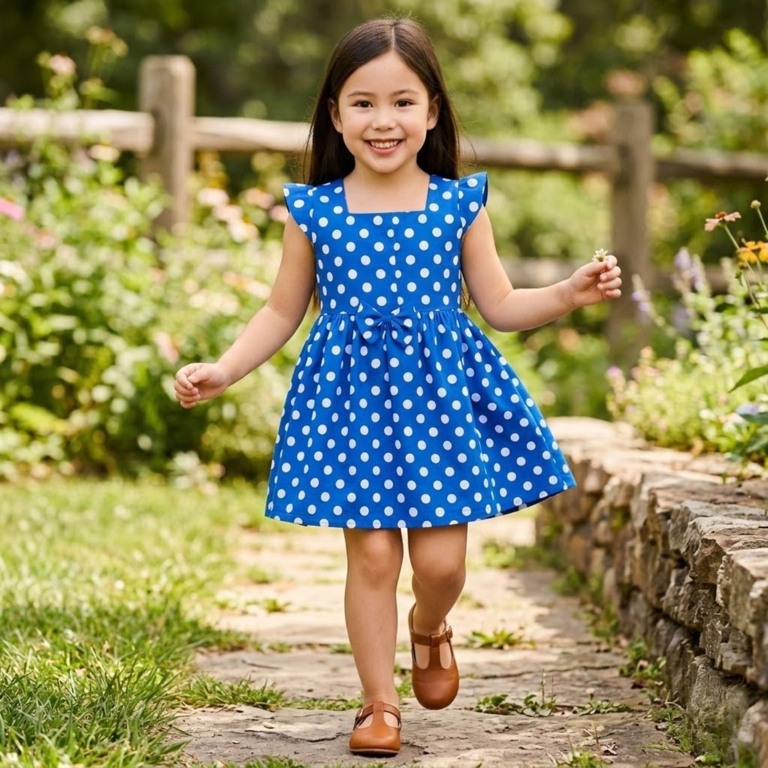 Polka Dot Bow Frock