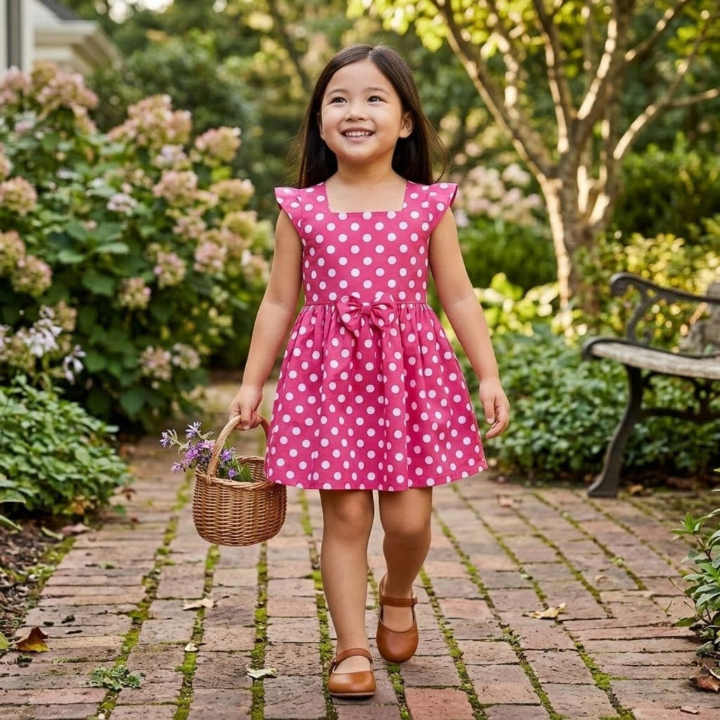 Polka Dot Bow Frock