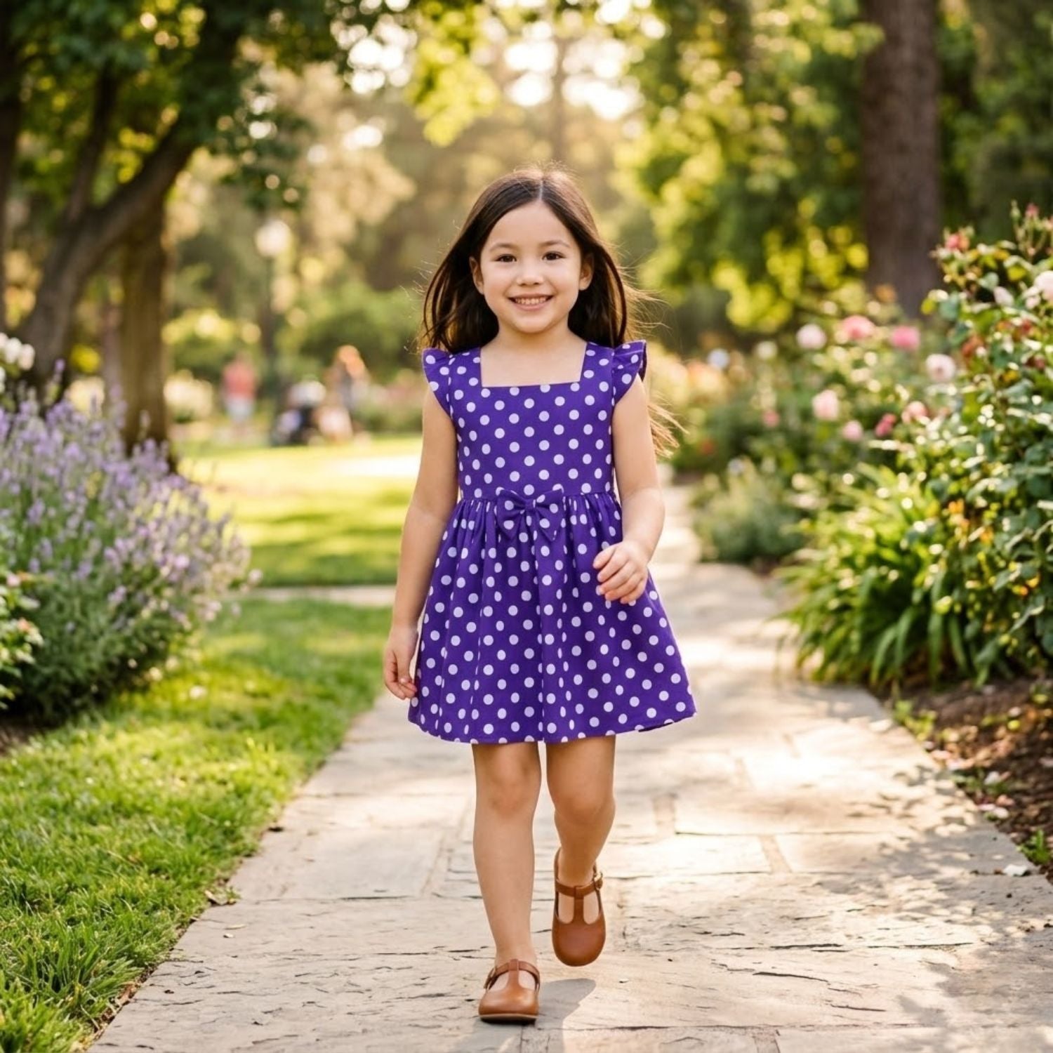Polka Dot Bow Frock